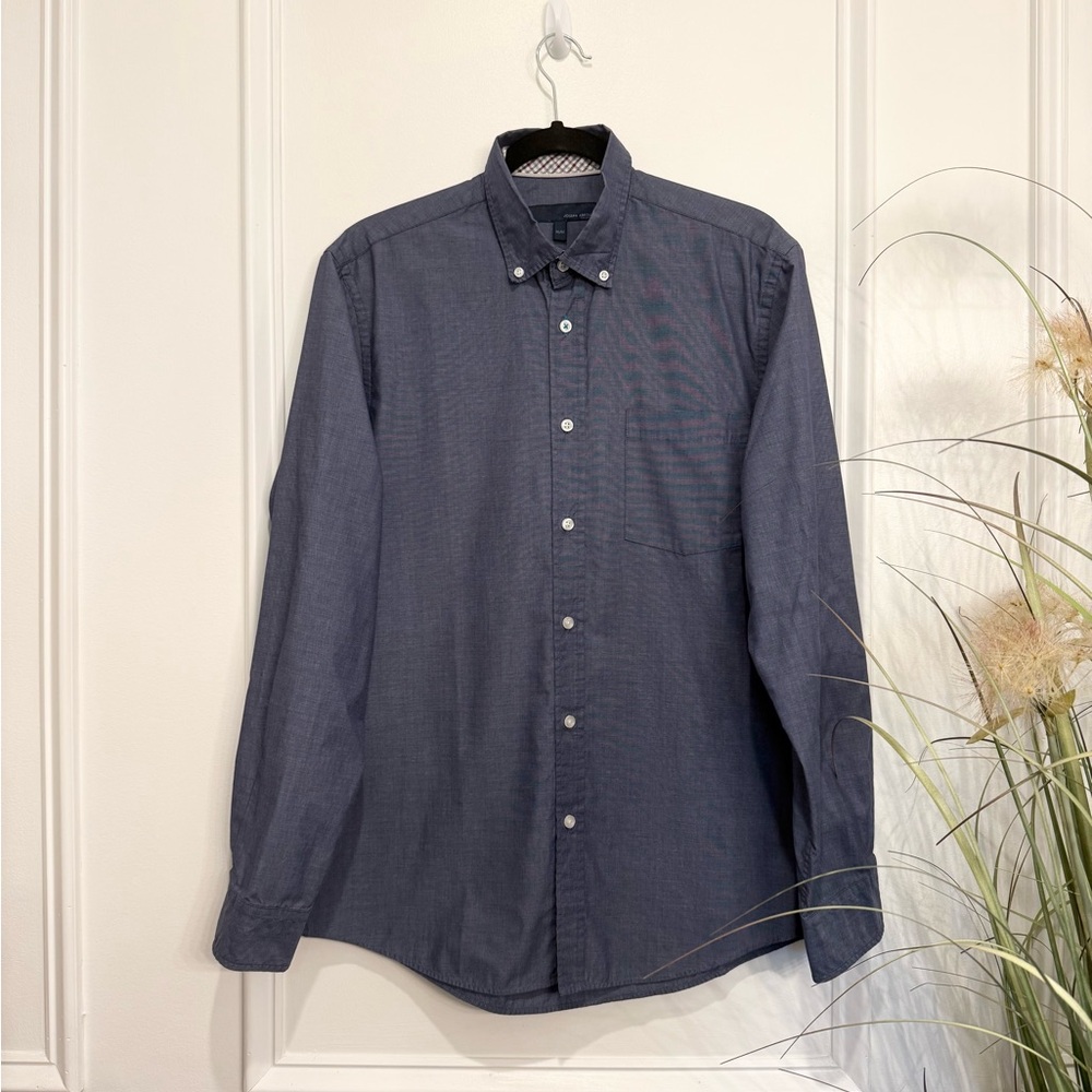 Joseph Abboud Navy Button Down Shirt